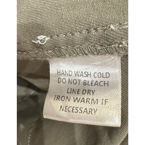 Newbury Kustom Women's Army Olive Green Short Utility Jacket M Button Up Stars - Picture 7 of 8